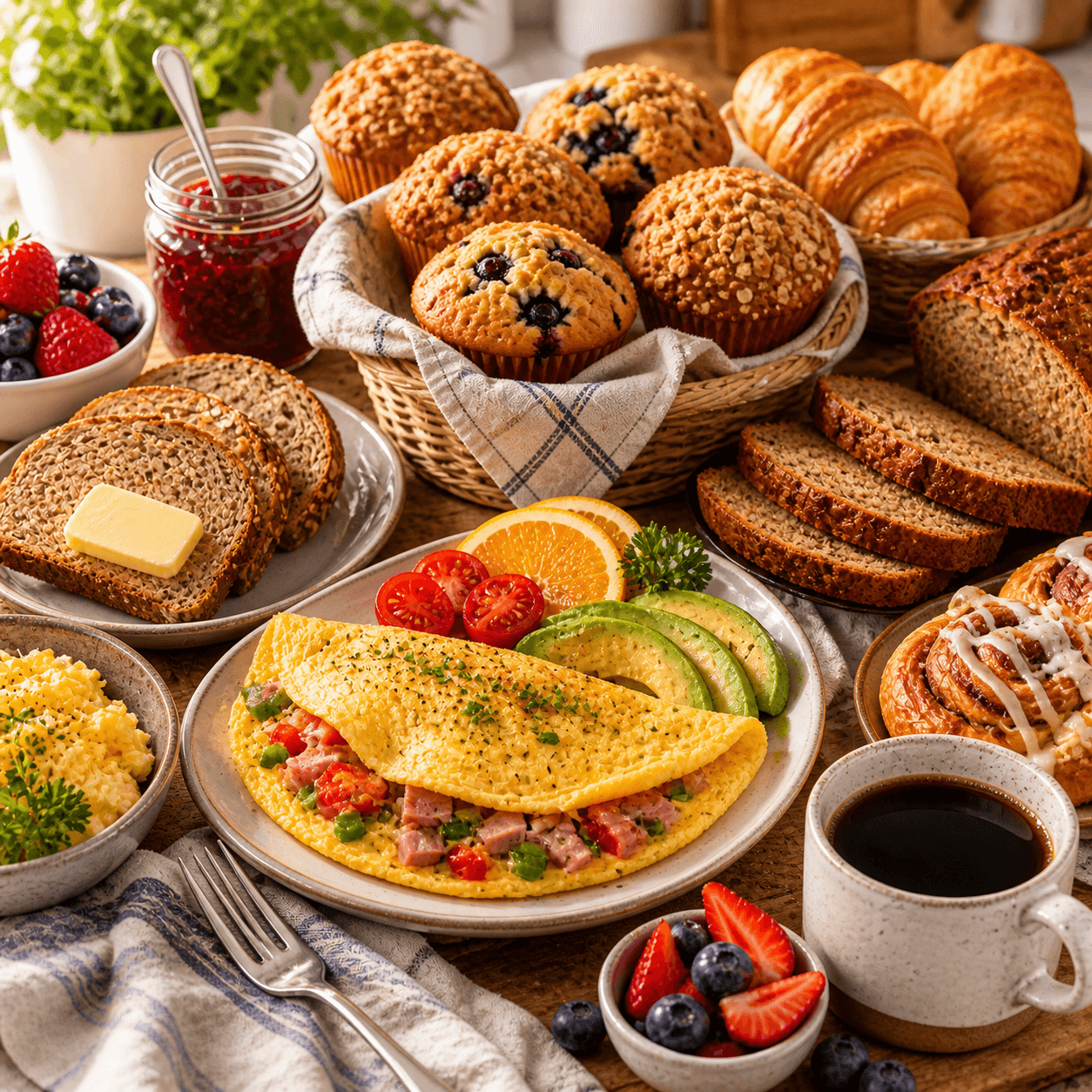 Breakfast, Muffins & Breads