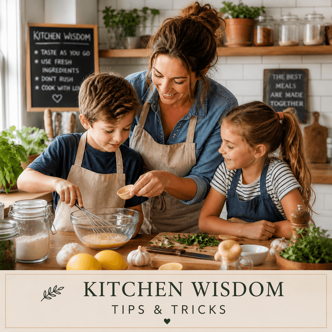 Kitchen Wisdom Tips & Tricks